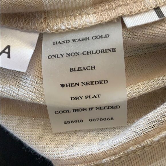 Ann Taylor Metallic Stripe Top - Picture 5 of 5